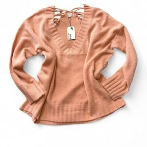 Laced‎ Back Sweater